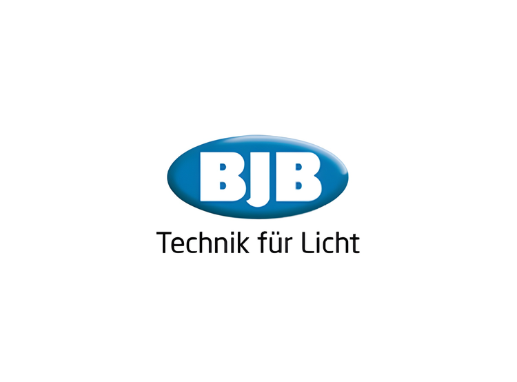 BJB fluorescent lamp holder logo representing high-quality lighting components for precise illumination