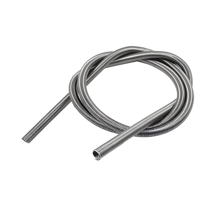 Coiled nichrome heating element wire made of nickel-chromium alloy used for electrical resistance applications
