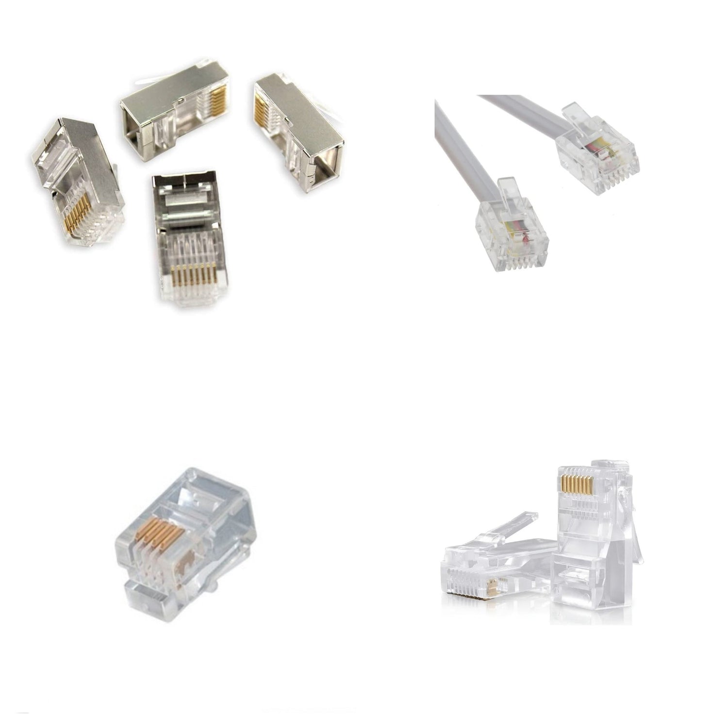 RJ11 RJ8 RJ45 Connectors