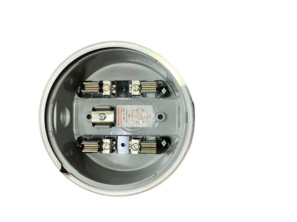 Cirtech Round Meter Base 1 Inch Hub Electrical Meter Base, KWH Meter base