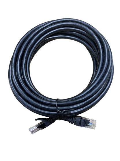 Grippes Cat 6 UTP Patch Cord Cable 24AWG 4Pairs 5meters Black