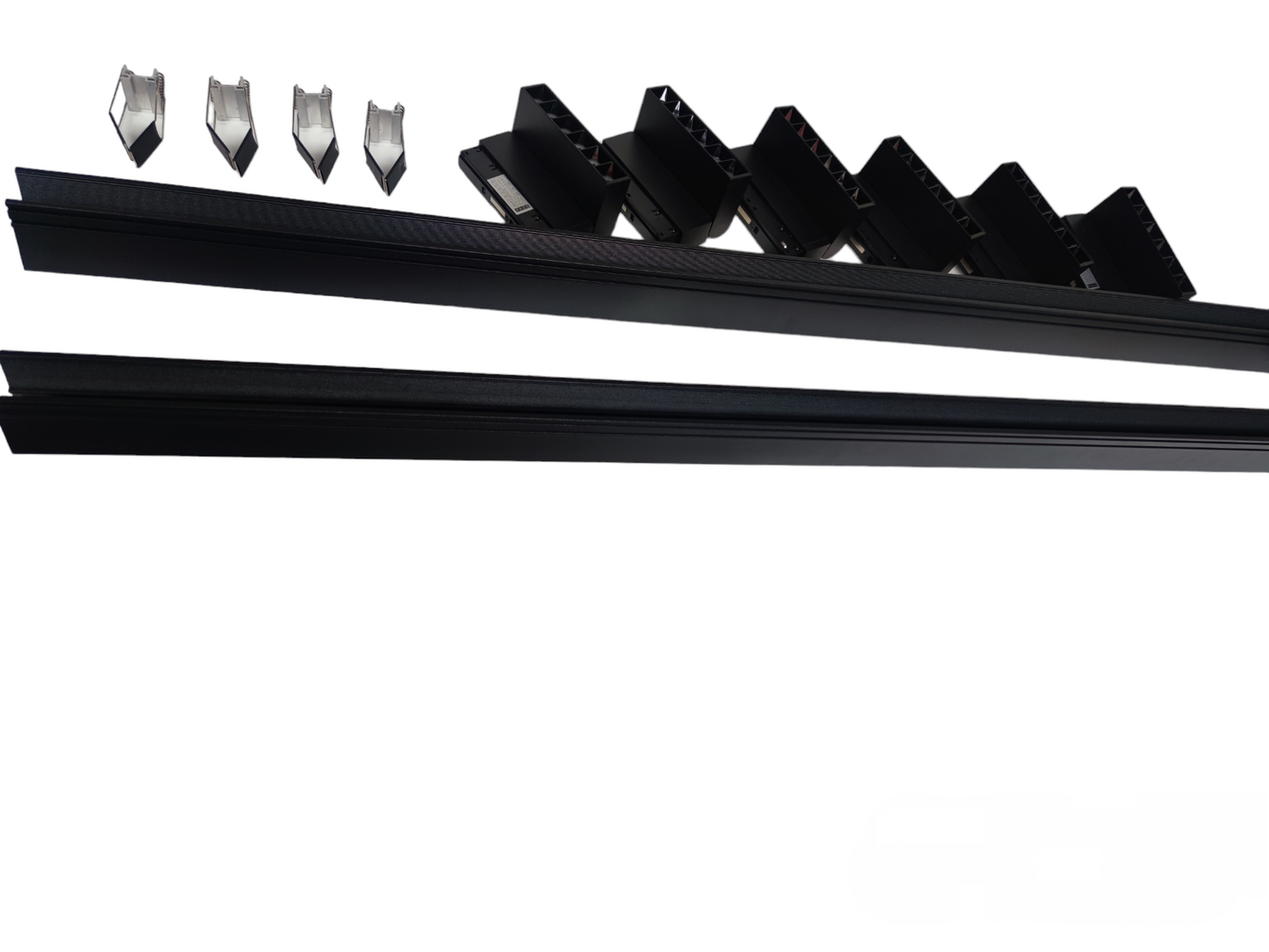 ILLUMIQ TERRA LED Magnetic Track Light 2 Meters 50mm with 6pcs 6W LED Foldable Grille Cool White 4000K 220V Series 20