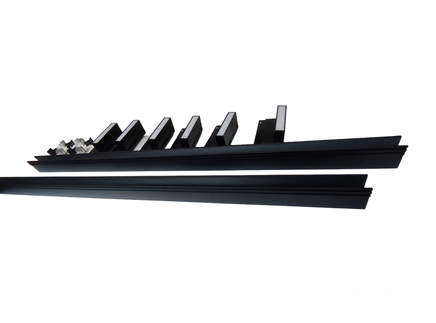 ILLUMIQ TERRA LED Magnetic Track Light 2 Meters 50mm with 6pcs 6W LED Foldable Flood Daylight 6500K 220V Series 20