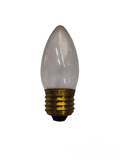 Rivaco 15W Candle Bulb Frosted E27 220V AC