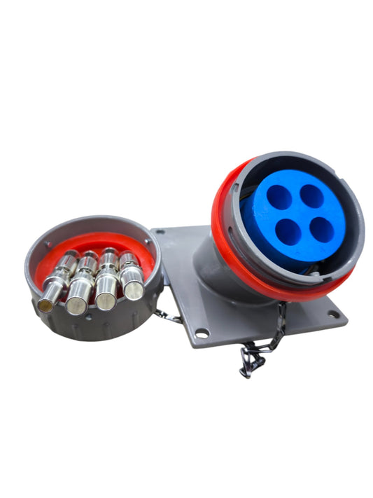 Grippes 150A 3P+E 500V AC Explosion Proof Industrial Outlet Metal Chassis