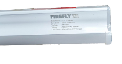 Firefly 14W T-5 LED Batten Warm White 3000K 220V AC 1024mm Length