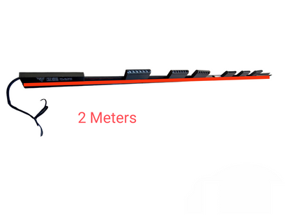 LED Magnetic Track Light 2 Meters 26mm Magnetic Track with 6pcs 6W LED Rotary Grille Track Light 220V Warm White 3000K ( ILLUMIQ TERRA) Series 20