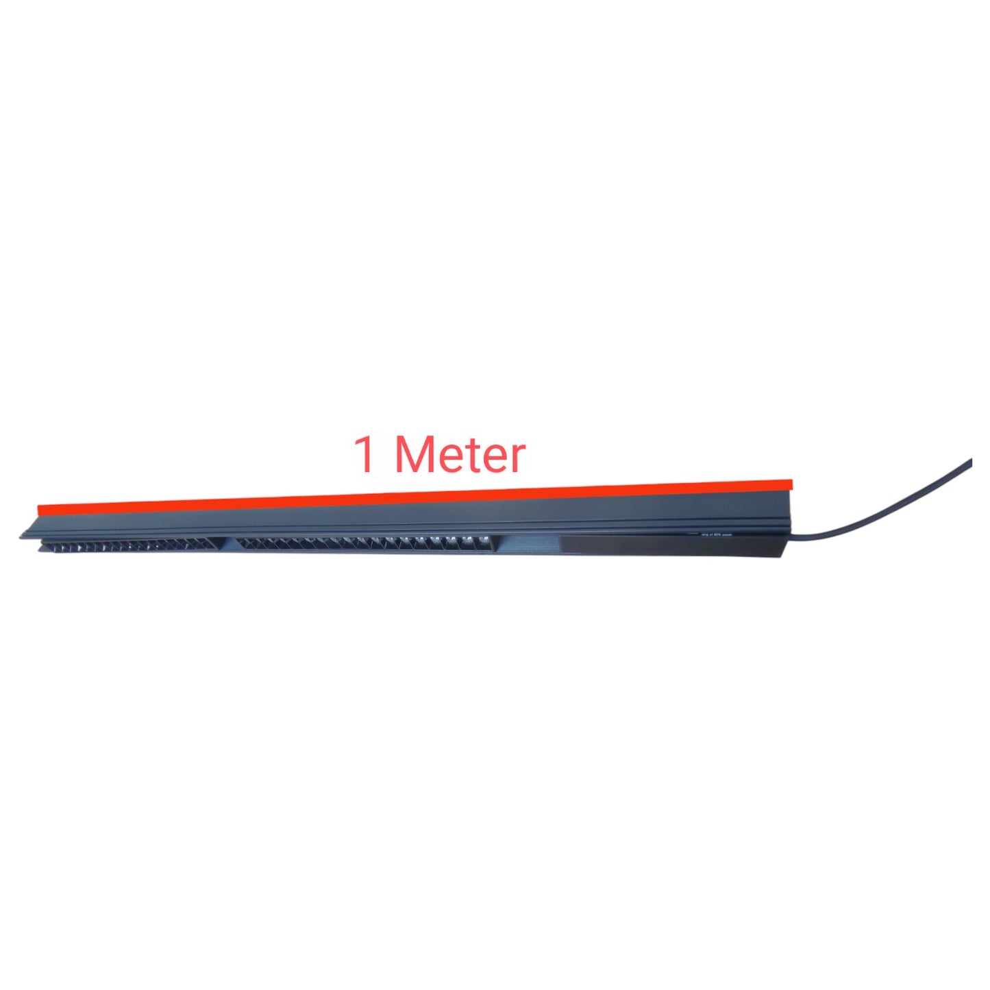 Magnetic Track Light 1 Meter 50mm with 2Pcs 18W LED Grille Track Light 220V Warm White 3000K ( ILLUMIQ TERRA)