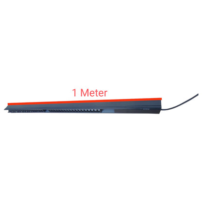 Magnetic Track Light 1 Meter 50mm with 2Pcs 18W LED Grille Track Light 220V Warm White 3000K ( ILLUMIQ TERRA)