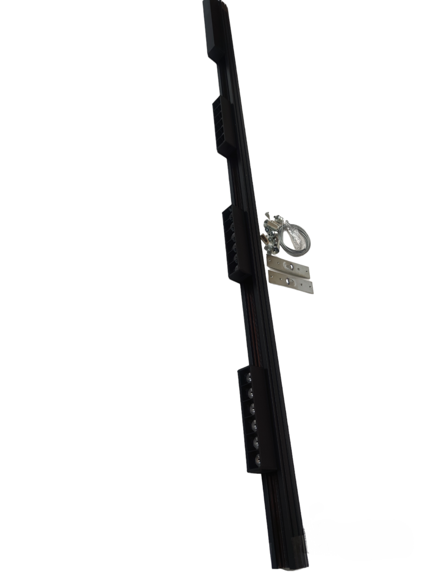 Magnetic Track Light 1 Meter with 3pcs 6W Grille Type Warm White with 100W Power Supply 220V ( ILLUMIQ TERRA) 26mm Track