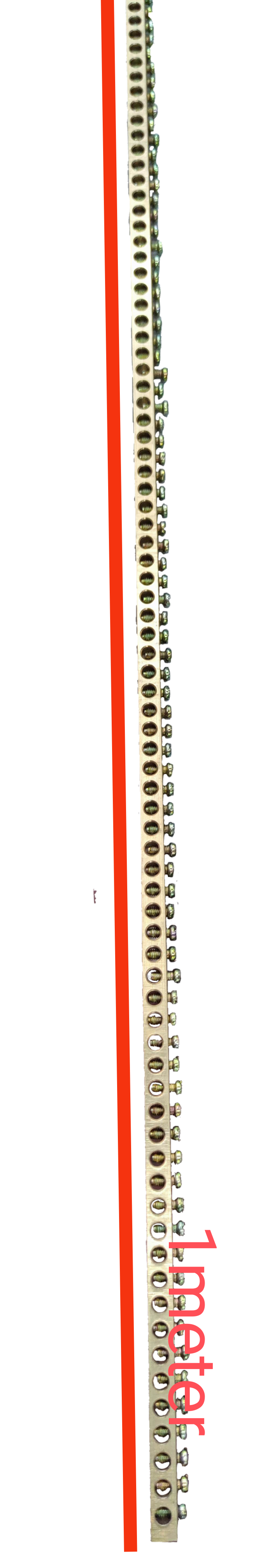 Grounding Terminal 133 holes 5mm , Copper Terminal Block 133 Holes 5mm