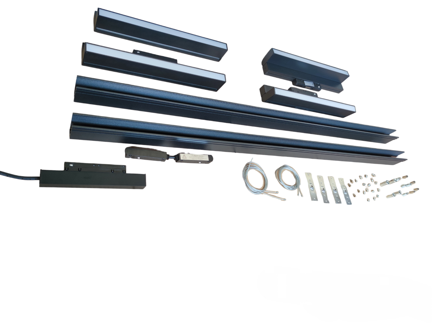 Magnetic Track Light 2 Meters 50mm with 4pcs 18W LED Foldable Flood Track Light 220V Daylight 6500K ( ILLUMIQ TERRA)