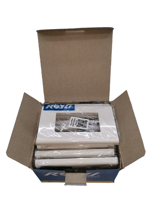 Royu 3 Gang Plate Wide Series 10PCS