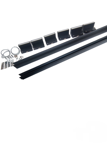 ILLUMIQ TERRA LED Magnetic Track Light 2 Meters 50mm with 6pcs 6W LED Foldable Flood Daylight 6500K 220V Series 20