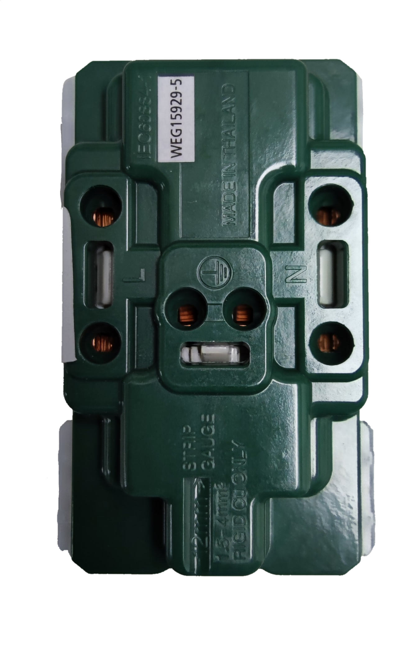 Panasonic Duplex Outlet with Ground Universal 16A 250V (10PCS), Duplex Universal Outlet with Ground, 2 Gang Universal Outlet with Ground WEG15929