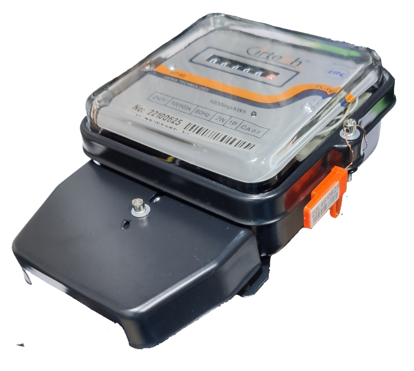 Cirtech KWH Meter 60A 2W Single Phase  Submeter 2 Wire Single Phase Analog