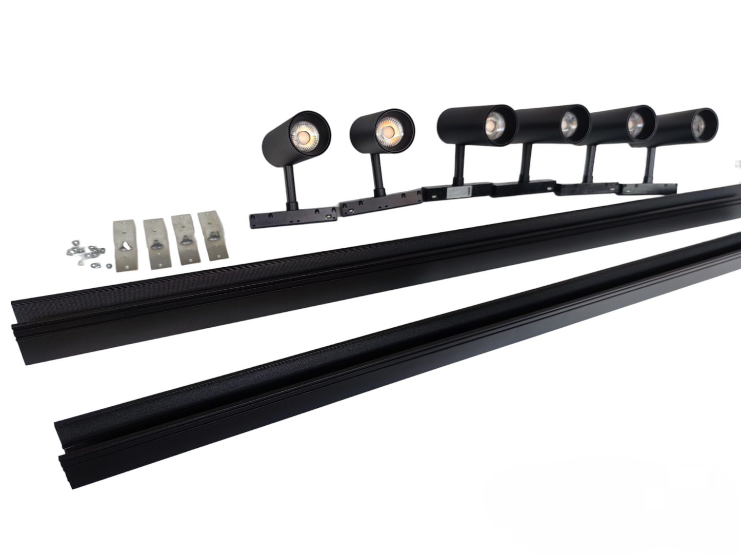ILLUMIQ TERRA LED Magnetic Track Light 2 Meters 50mm with 6pcs 12W LED Spot Track Light Warm White 3000K 220V Series 20