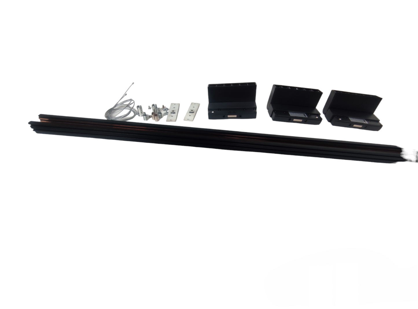 ILLUMIQ TERRA Magnetic Track Light 1 Meter 26mm with 3pcs 6W LED Foldable Grille Track Light Daylight 6500K 220V