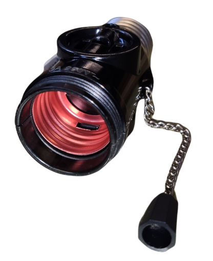 Omni Pull Chain Socket with 2 Flat Pin 3A 220V