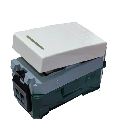 Royu 1 Gang 1 way switch 10A 250V designed for easy installation and reliable operation