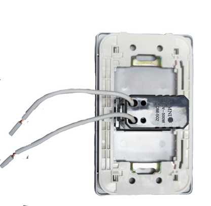 Omni 1 Gang 500W Dimmer Switch 220V with internal wiring for easy installation