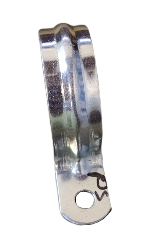 Local 1 inch metal pipe Malleable clamp made of durable steel for secure pipe fastening