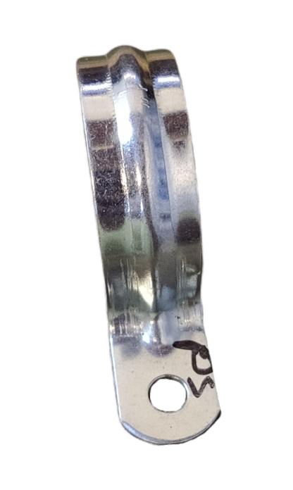 Local 1 inch metal pipe Malleable clamp made of durable steel for secure pipe fastening