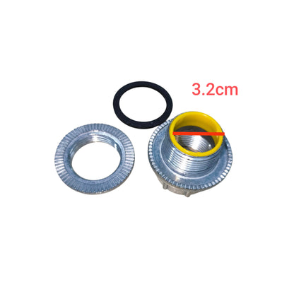 1 Inch Water Tight Hub 32mm with rubber gasket and threaded design for secure pipe connections