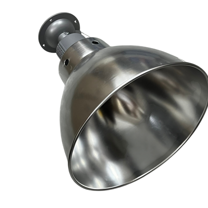 Biglite 10 inch aluminum reflector light with metallic finish for lighting installation and accessories