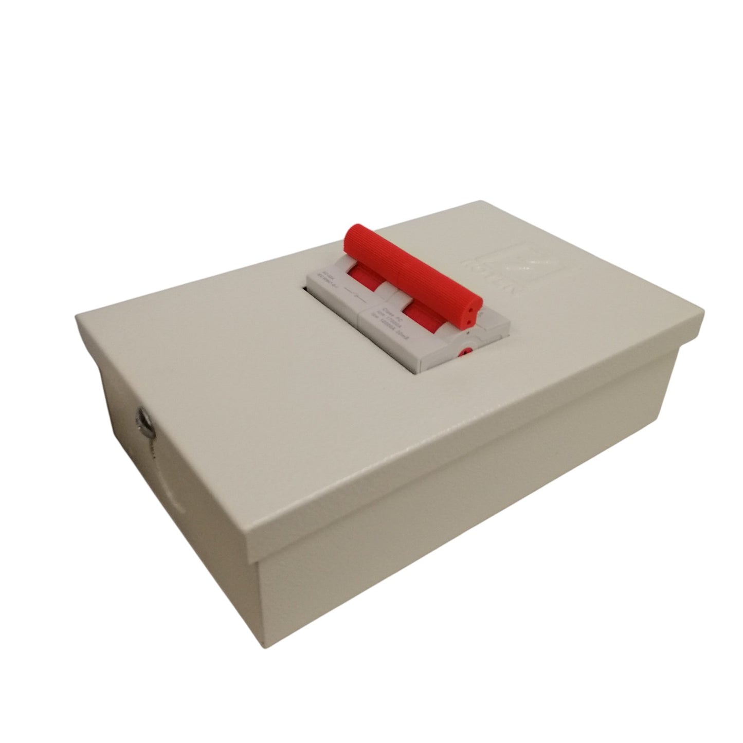 Koten 100 amp 2 pole transfer switch in a sturdy enclosure for reliable electrical control