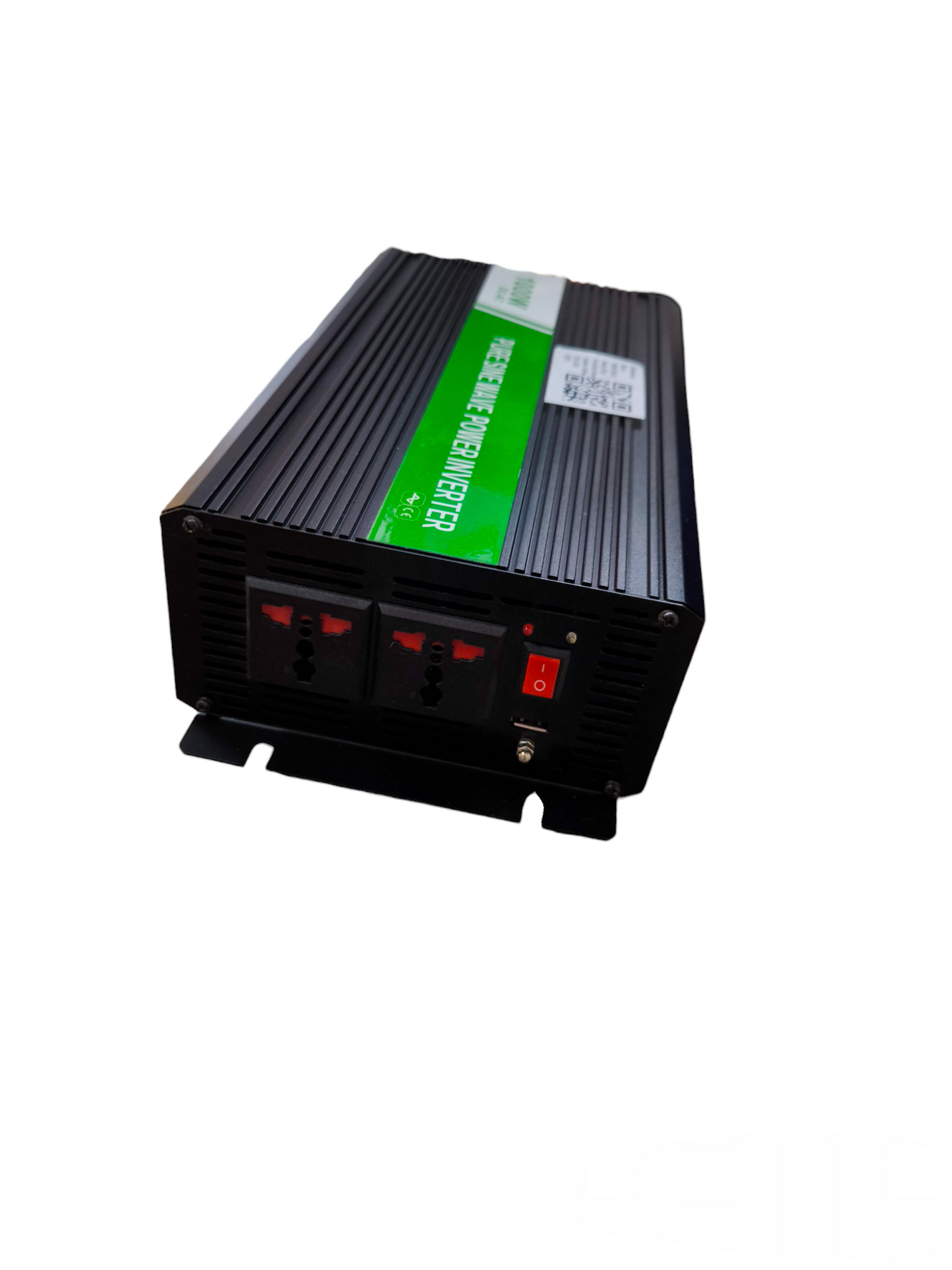 Grippes 1000W Inverter DC to AC 12VDC to 220VAC with dual power outlets and power switch