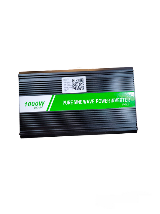 Grippes 1000W Inverter DC to AC 12VDC to 220VAC pure sine wave power inverter black casing