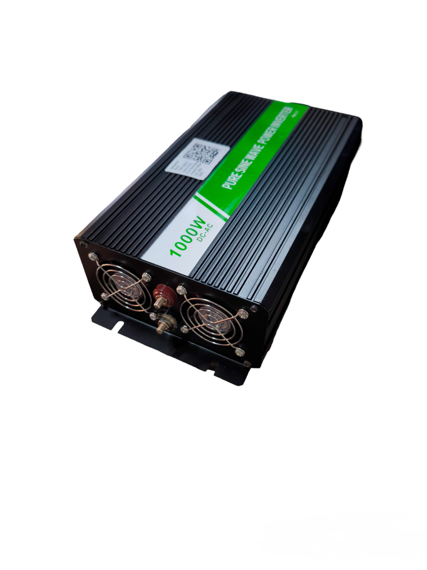 Grippes 1000W Inverter DC to AC 12VDC to 220VAC with cooling fans and durable black casing
