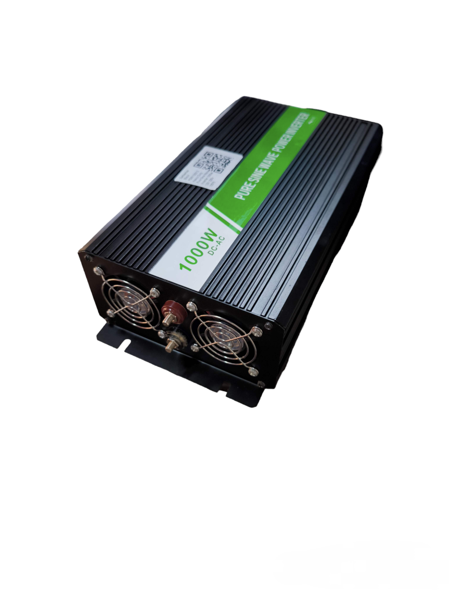 Grippes 1000W Inverter DC to AC 12VDC to 220VAC with cooling fans and durable black casing
