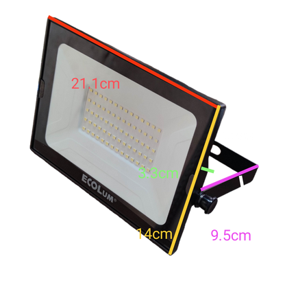 Ecolum 50W LED Flood Light 220V Daylight 6500K CFL3050DL
