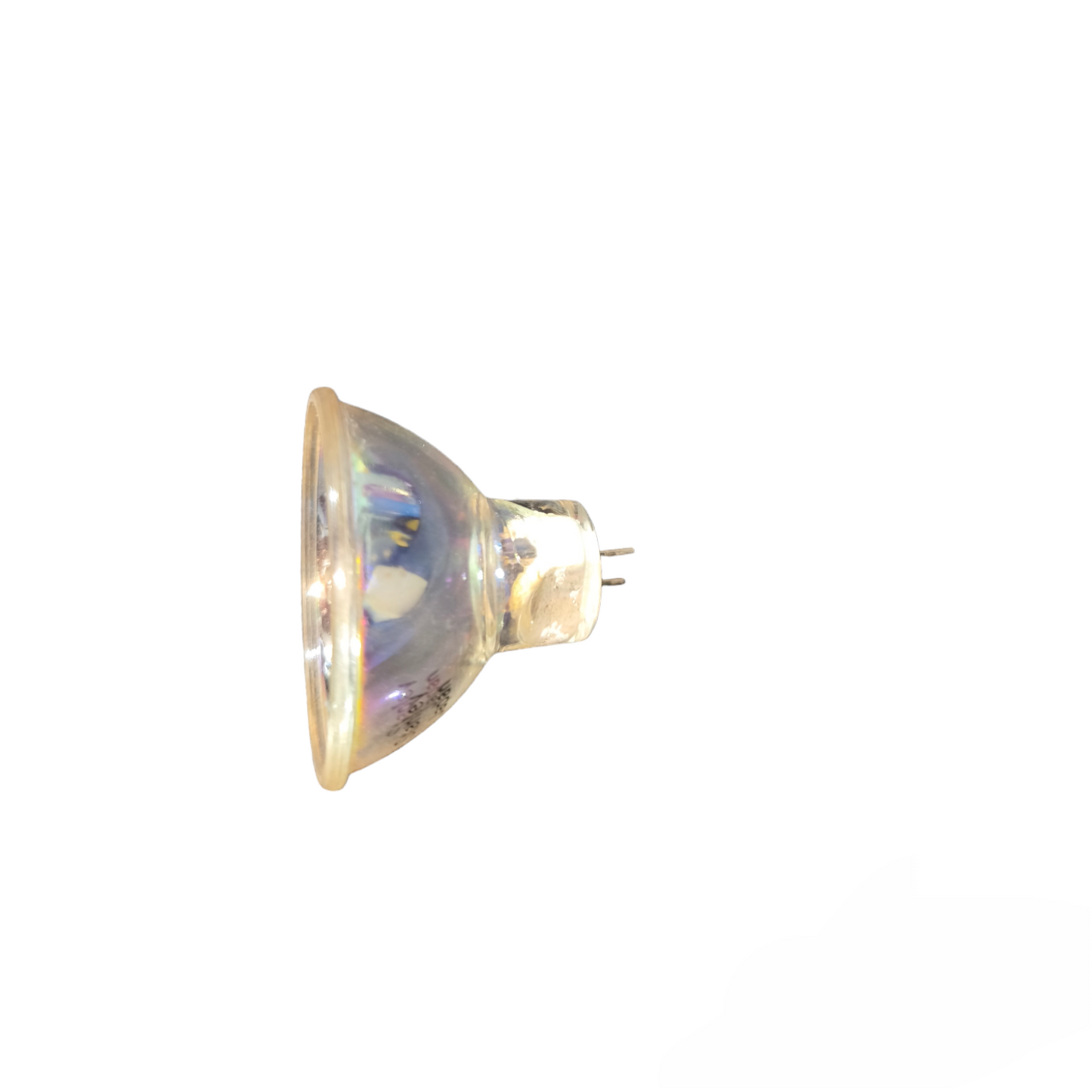 Stanley 100W 12V MR16 Dichroic Halogen Bulb with clear glass and two-pin base