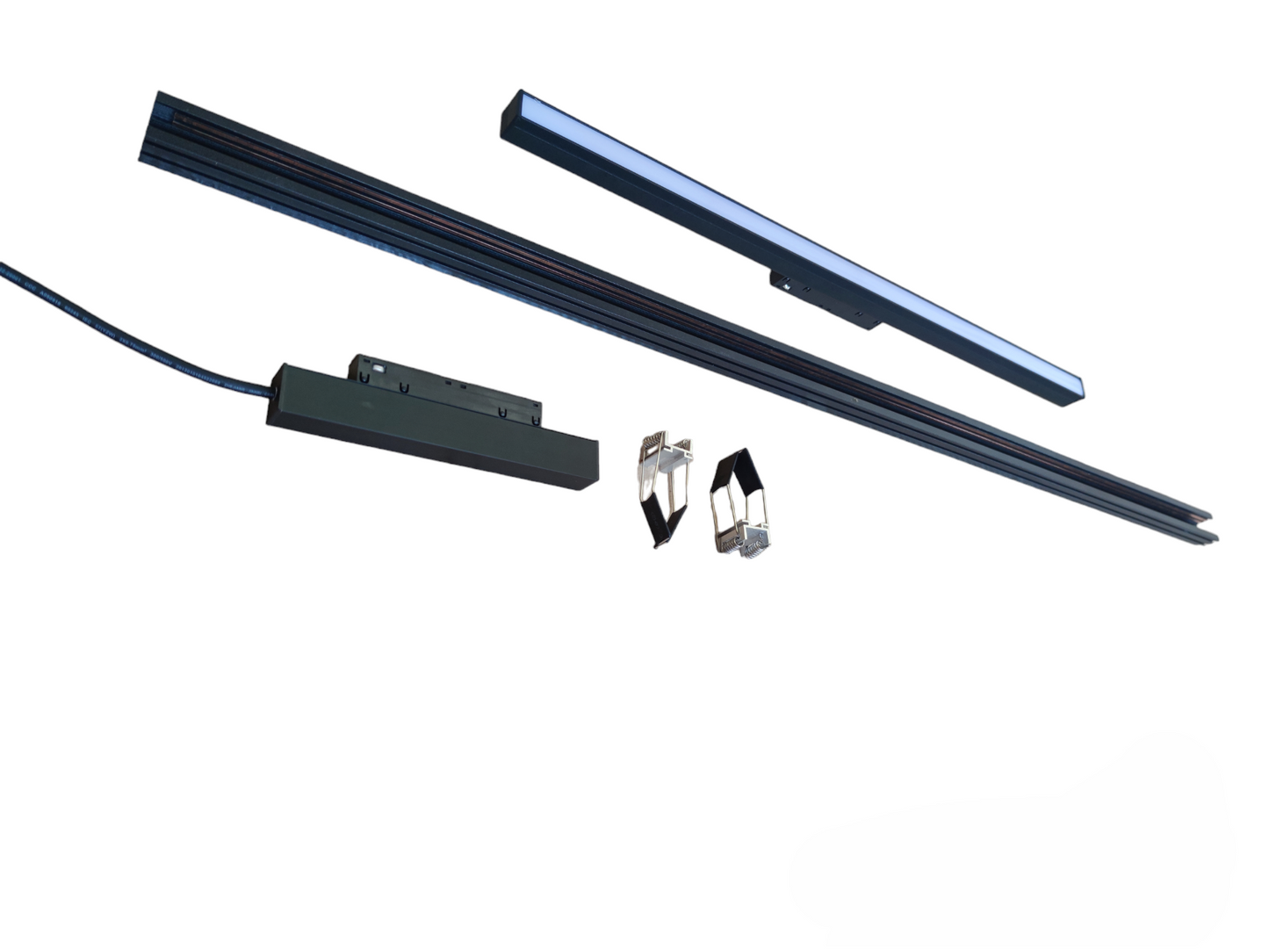 ILLUMIQ TERRA Magnetic Track Light 1 Meter 26mm with 1Pc 24W LED Flood Track Light 220V Daylight 6500K