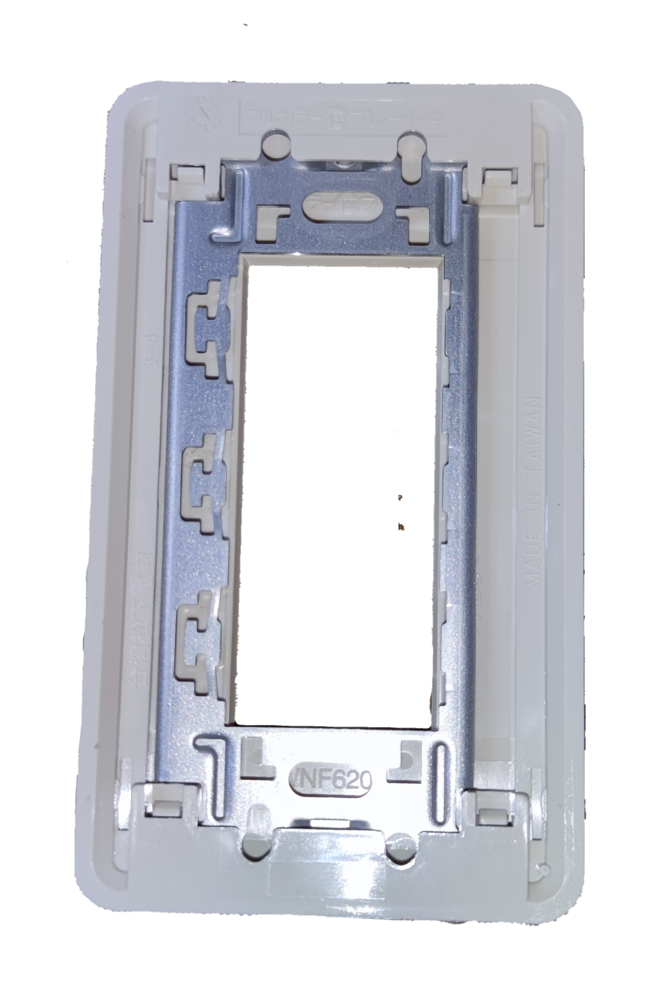 Panasonic 3 Gang Plate Full Color Series, 3 Gang Face Plate, 1 Gang 3 Device  WNF6203W-8