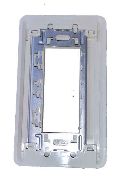 Panasonic 3 Gang Plate Full Color Series, 3 Gang Face Plate, 1 Gang 3 Device  WNF6203W-8