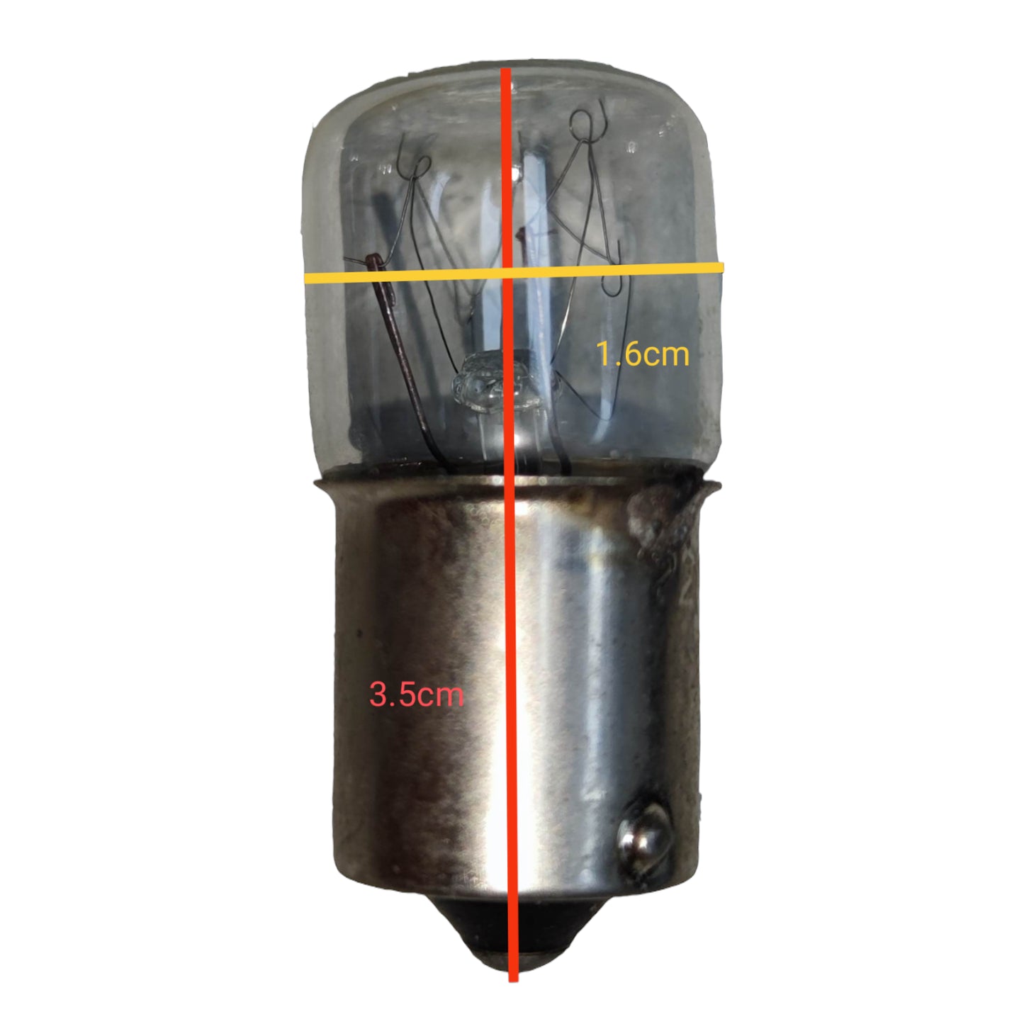 10W Machine Bulb B15 220V Pilot Lamp Indicator Bulb
