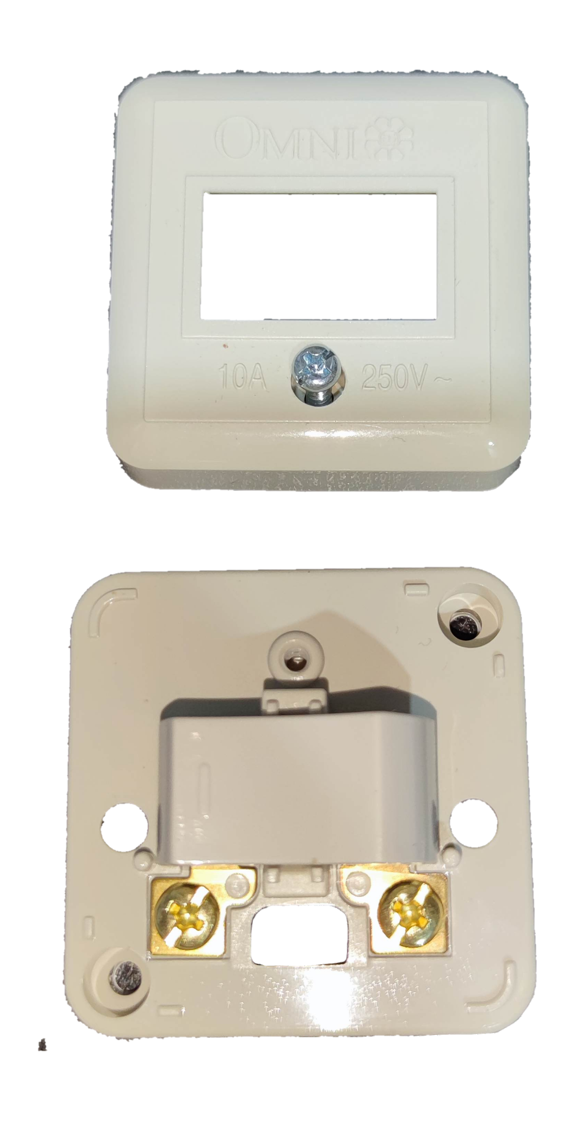 Omni 10A 220V wall light switch with a durable design and easy installation features