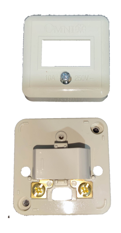 Omni 10A 220V wall light switch with a durable design and easy installation features