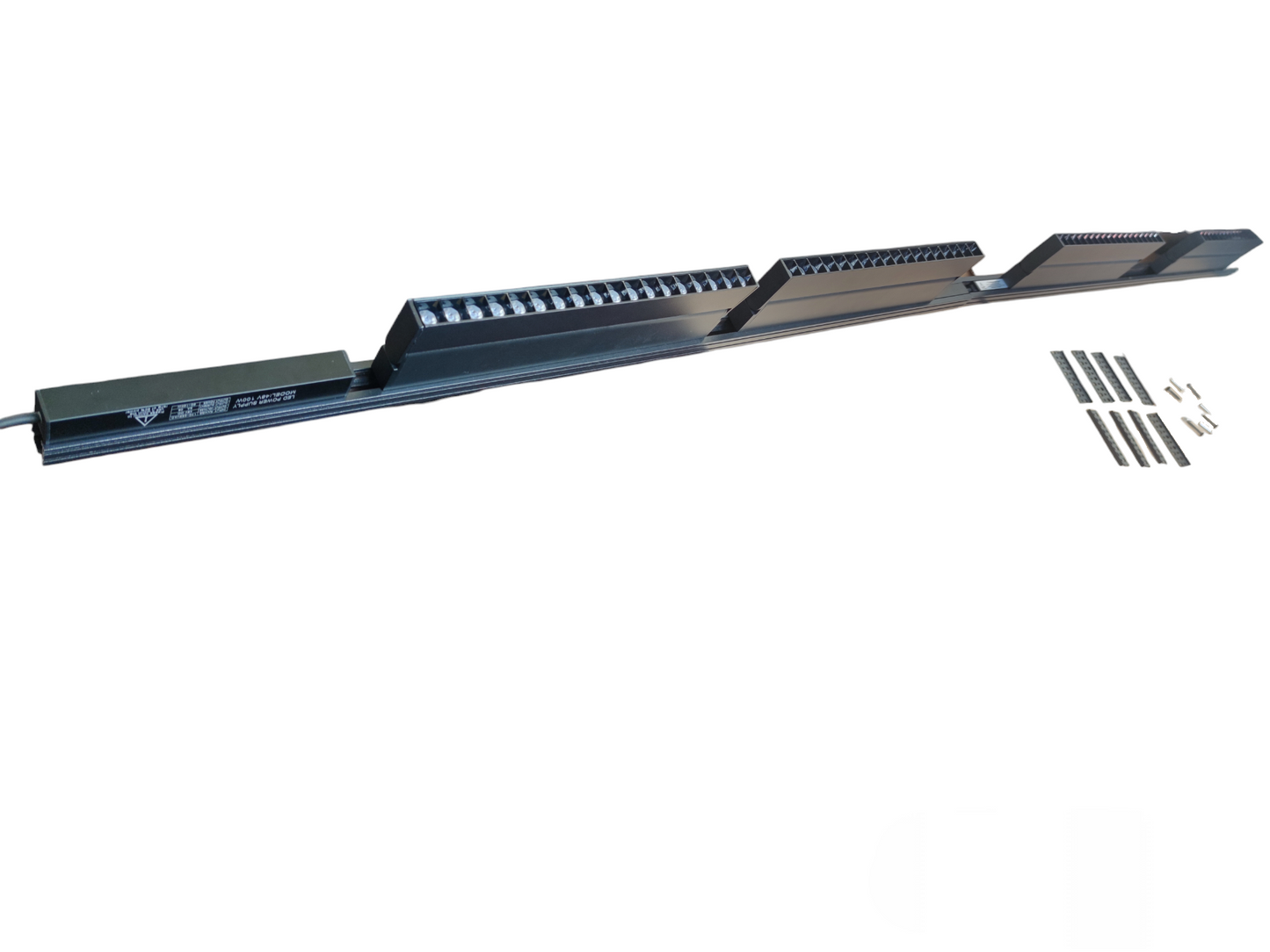 ILLUMIQ TERRA Magnetic Track Light 2 Meters 26mm with 4pcs 18W LED Foldable Grille Track Light 220V Warm White 3000K