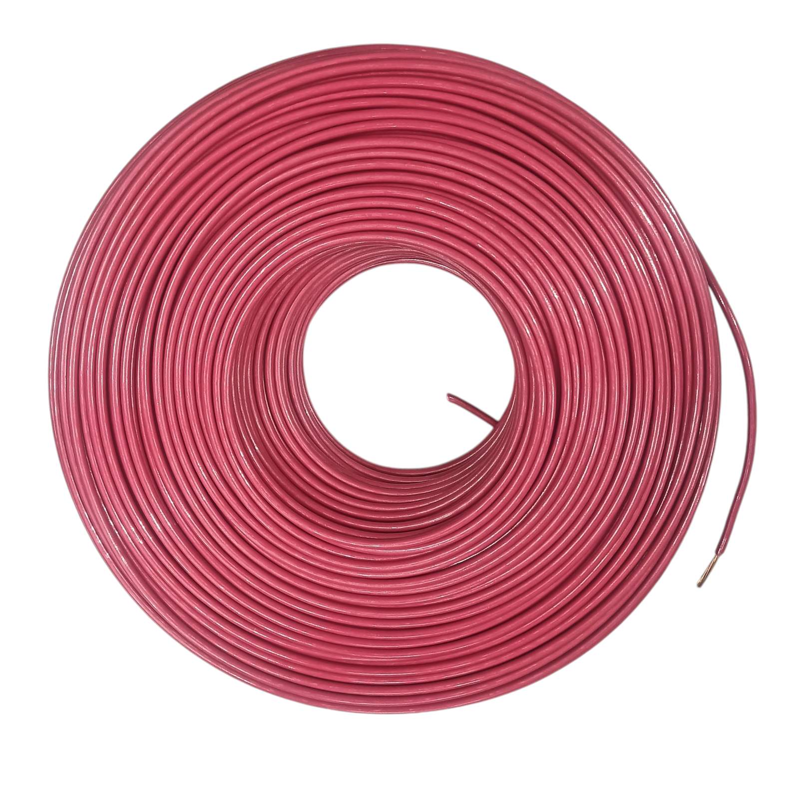 12 AWG THHN stranded wire red 1 Roll for durable electrical installations and projects