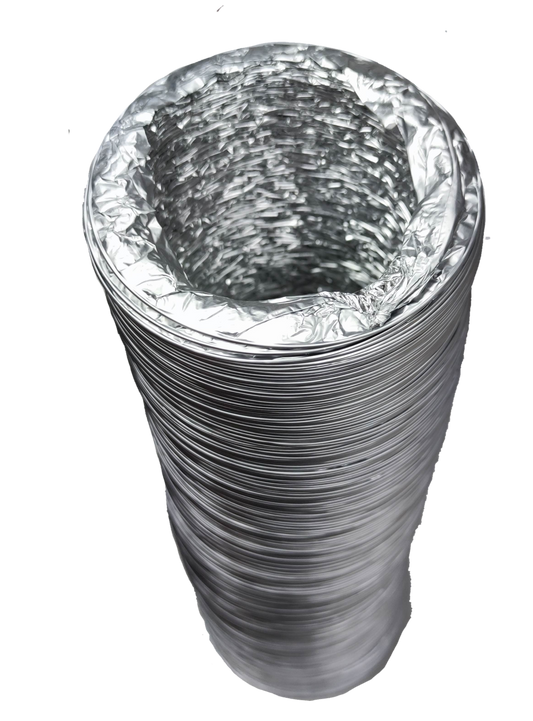 Tailee 12 Inches Aluminum Air Duct flexible ventilation hose for stoves and cooktops