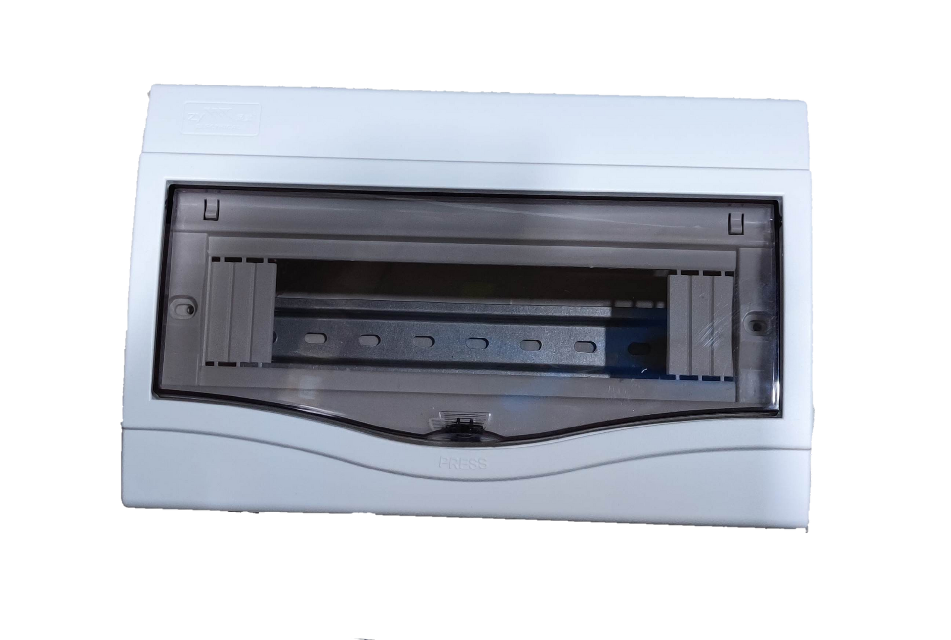 ZY 12 Ways Distribution Box Plastic Base with transparent cover for electrical circuitry and parts