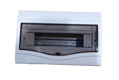 ZY 12 Ways Distribution Box Plastic Base with transparent cover for electrical circuitry and parts