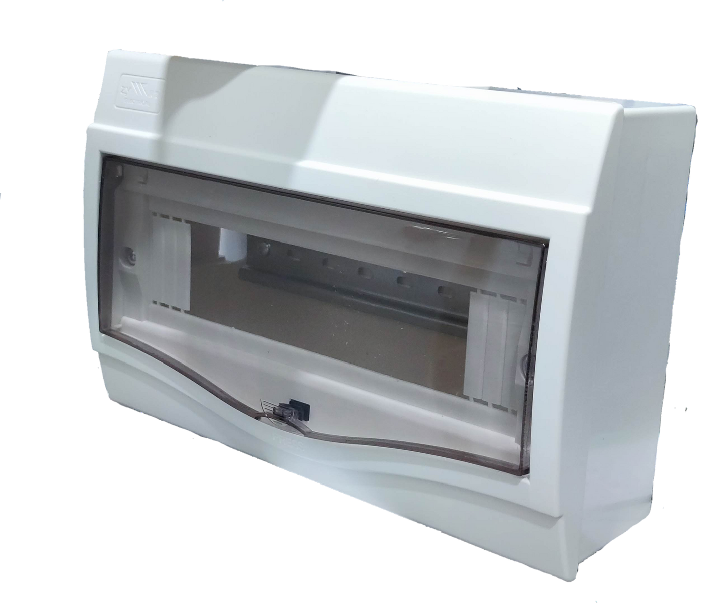 ZY 12 Ways Distribution Box Plastic Base with transparent cover for electrical circuitry protection