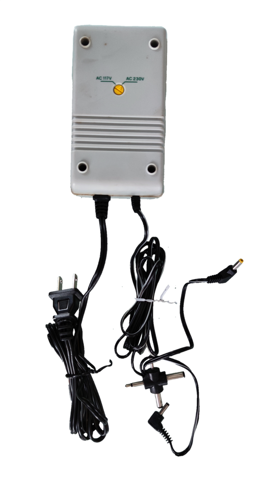 Electx Electrical Supply 1200mA AC DC adaptor with power cords and plug for electronic devices