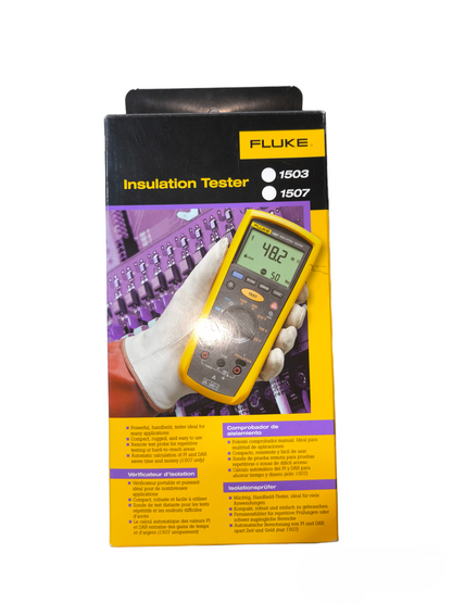 FLUKE Digital Insulation Tester 1507 1000V Insulation Test Voltage